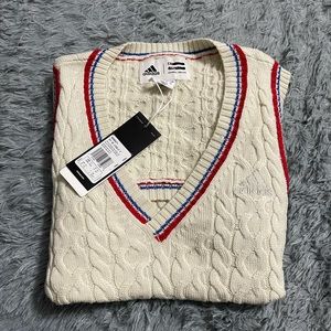 Adidas x Pharrell Williams NY W Cable V Neck Sweater